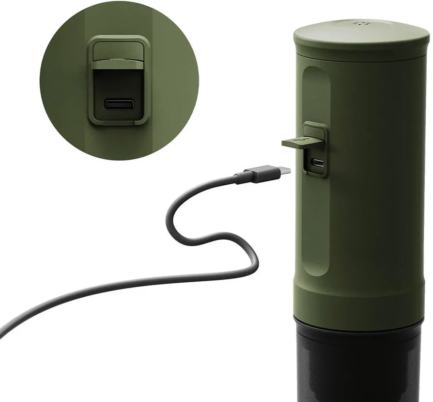 Espressor OutIn OutIn Nano Portable Espresso Machine Forest Green
