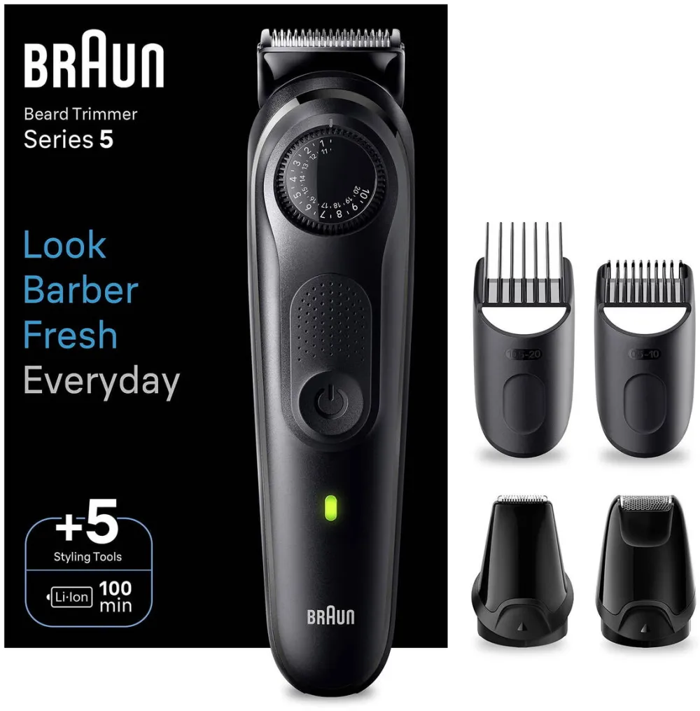 BRAUN Aparat De Tuns Braun BT5430, 40 Setari, Autonomie 100 Min, Fara Fir
