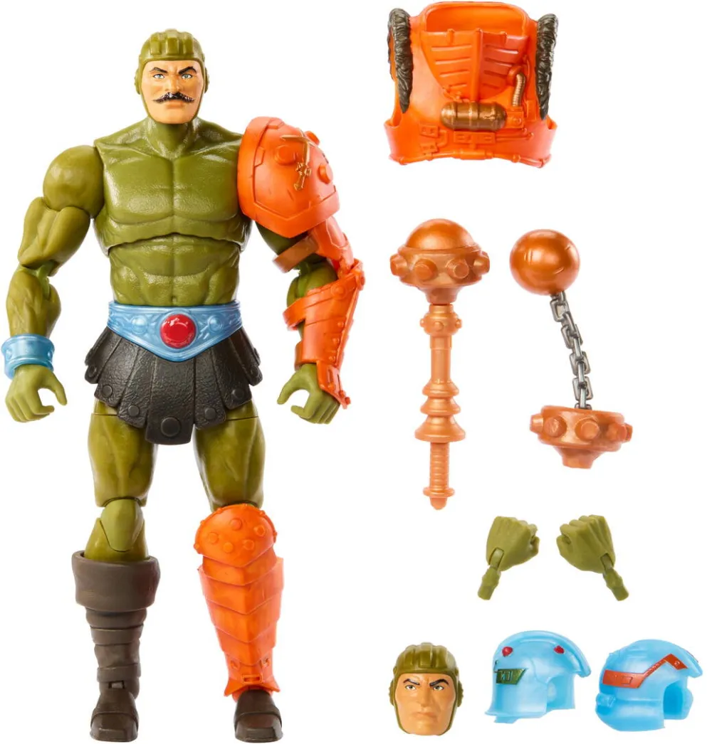 MATTEL Figurina Masters of the Universe New Eternia Masterverse Action Figure Man-At-Arms 18 cm