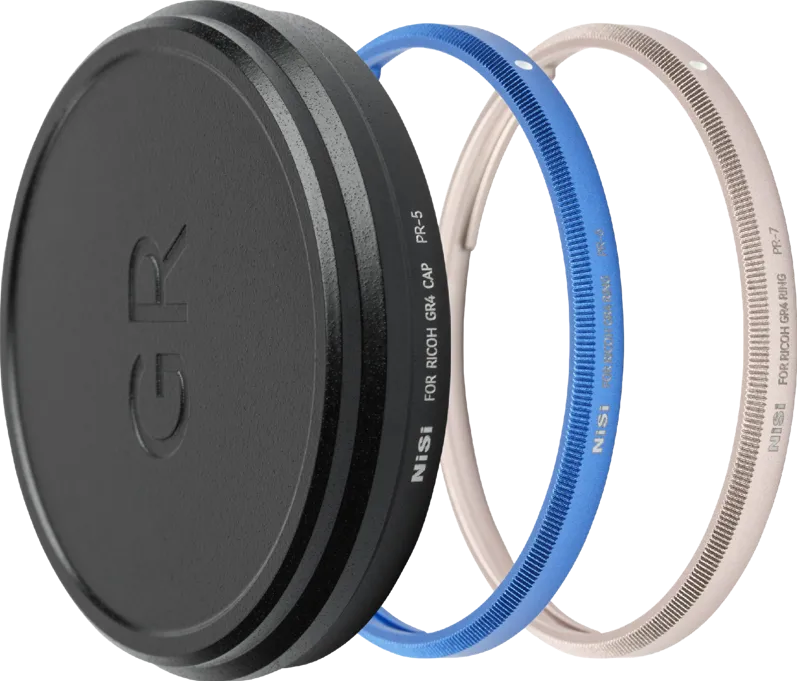 NISI Ring+Cap Kit for Ricoh GR IV