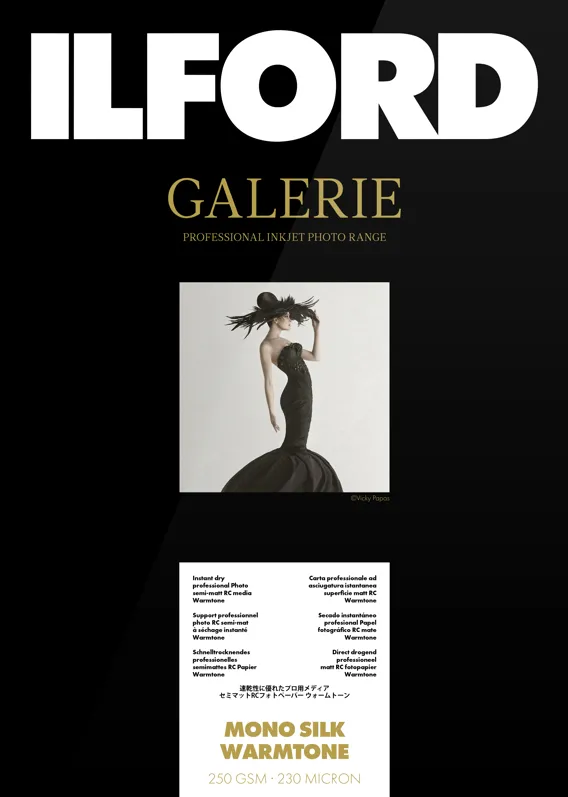Hartie Foto Ilford ILFORD Galerie Mono Silk Warmtone 250g A3 25 Sheets