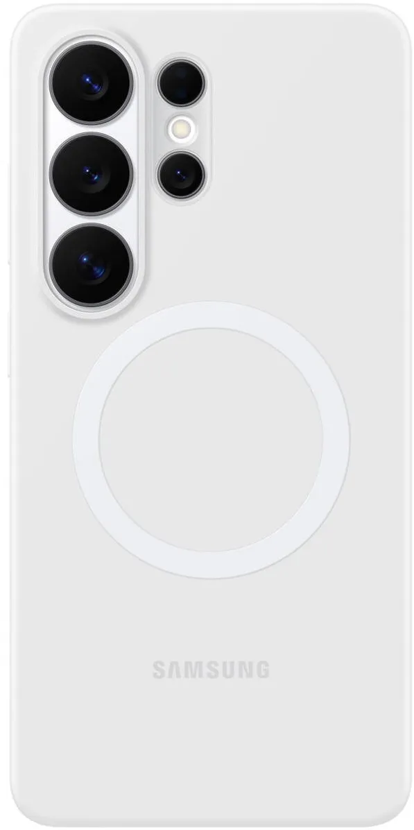 Samsung Husa de protectie pentru Galaxy S26 Ultra, Silicon Magnet, White
