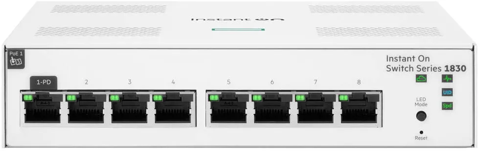 Switch HP NET SWITCH 8PORT ION 1830/8G JL810A ARUBA BY HPE