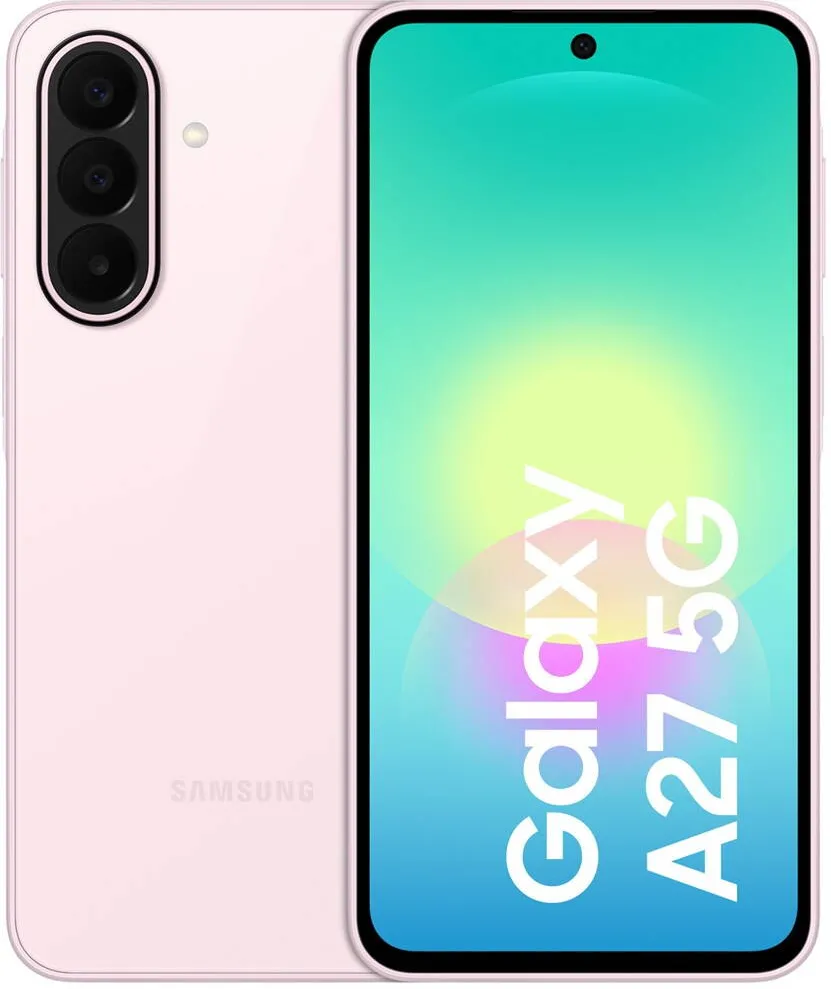 Smartphone Samsung GALAXY A27 5G 17 cm (6.7") Hybrid Dual SIM Android 16.0 USB Type-C 6 GB 128 GB 5000 mAh Light pink