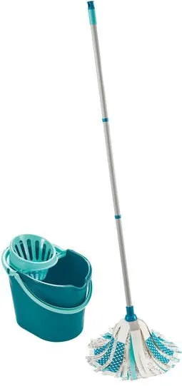 LEIFHEIT 52106 mop Cotton, Fiber Dry&wet Blue, White