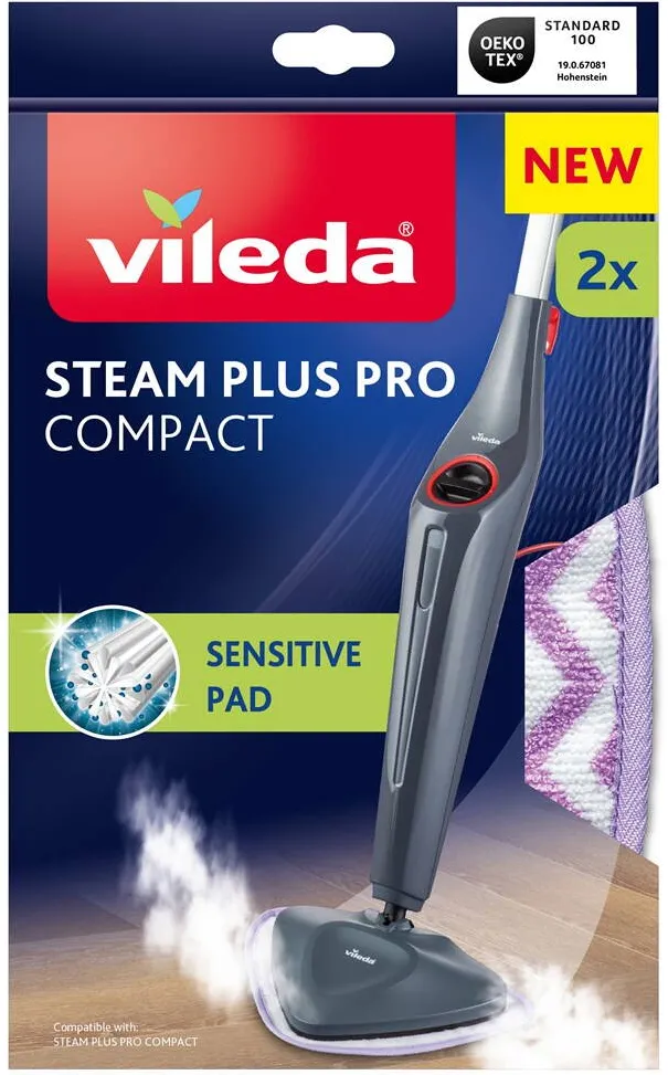 VILEDA Steam Plus Sensitive steam mop refill