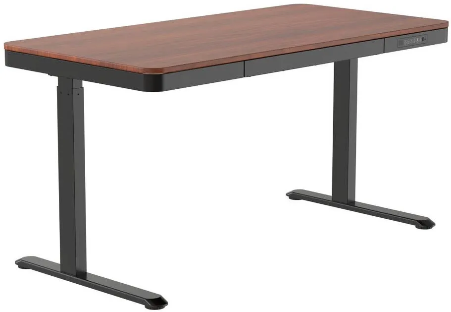 ACTIVEJET ACTIVEJET desk with electric height adjustment 120x60 ET119S black/walnut