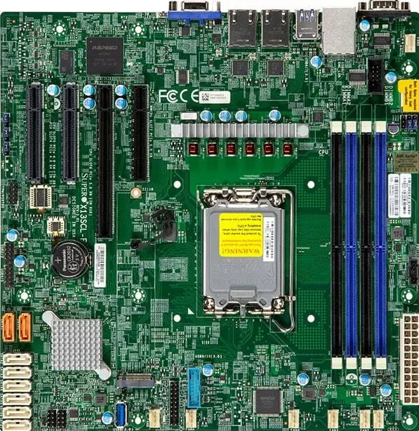 Placa de Baza Supermicro X13SCL-F-B Bulk Intel C262 LGA 1700 micro ATX
