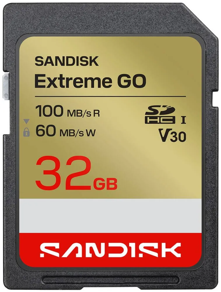 Card de Memorie SanDisk Extreme GO 32 GB SDHC UHS-I