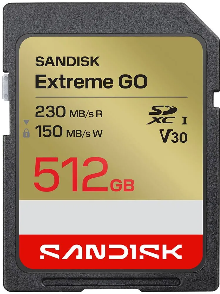 Card de Memorie SanDisk Extreme GO 512 GB SDXC UHS-I