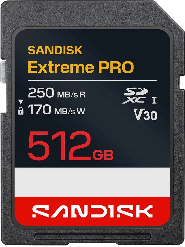 Card de Memorie SanDisk Extreme Pro 512 GB SDXC UHS-I