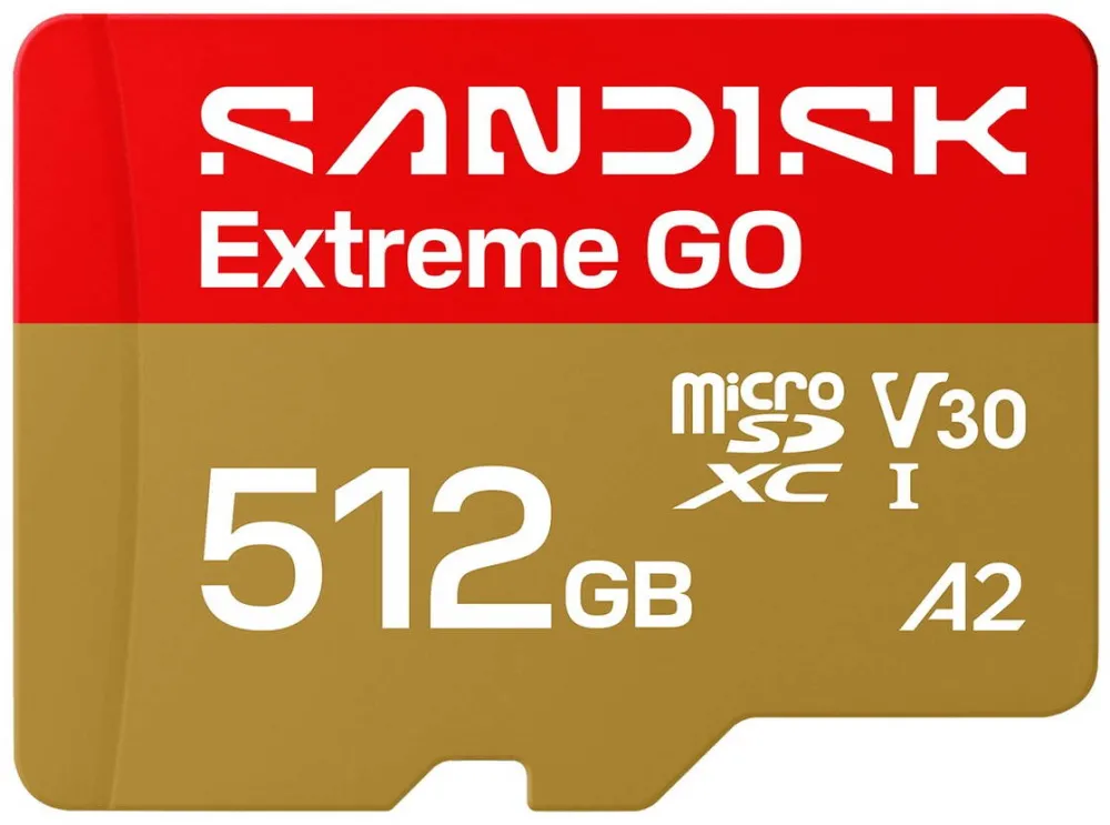 Card de Memorie SanDisk Extreme GO 512 GB MicroSDXC UHS-I