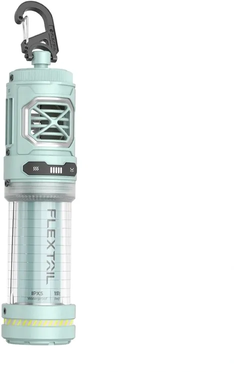 Lumini Camping si Frontale Flextail Tiny Repeller S – Aparat portabil 2-in-1 pentru alungarea tantarilor (albastru)
