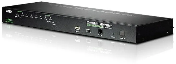 Switch KVM ATEN 8-PORT PS/2-USB KVM ON THE NET WITH 1 LOCAL/REMOTE USER ACCESS