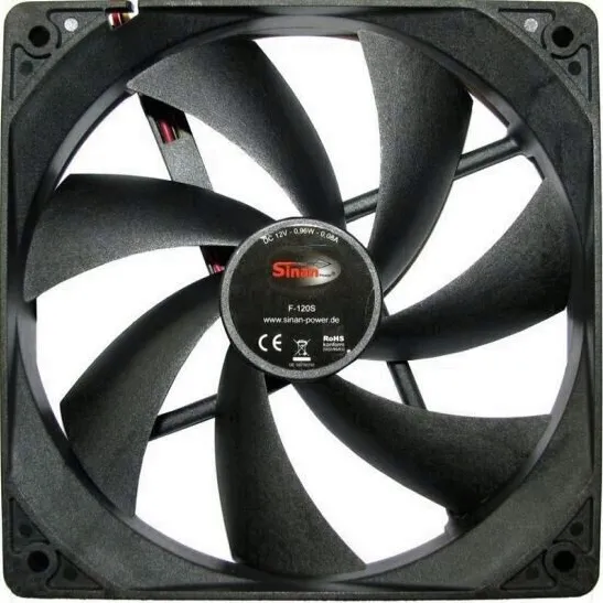 Inter-Tech Ventilator F-120-S
