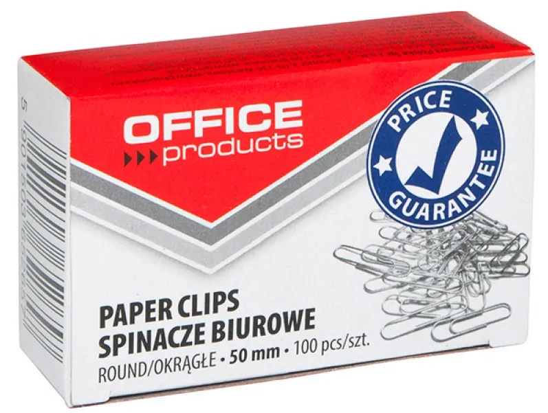 Office Products Agrafe metalice 50mm, 100/cutie, Office Products