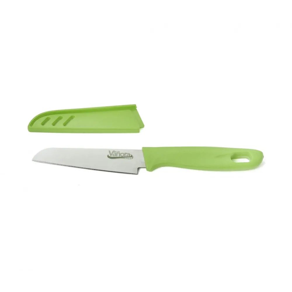 VANORA Cutit cu teaca 9.5 cm, verde