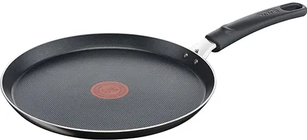 TEFAL Tigaie de clatite Tefal Simple Cook, Thermo-Signal, invelis antiaderent din titan, 25 cm