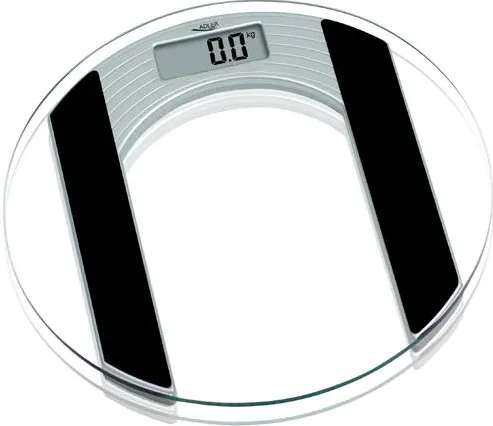 Adler AD 8122 Electronic Oval Black,Transparent