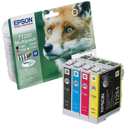 Cartus Imprimanta Epson T1285 Multipack - 4-pack - black, yellow, cyan, magenta - original - ink cartridge