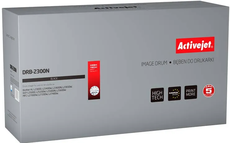 Drum ACTIVEJET COMPATIBIL DRB-2300N for Brother printer; Brother DR-2300 replacement; Supreme; 12000 pages; black