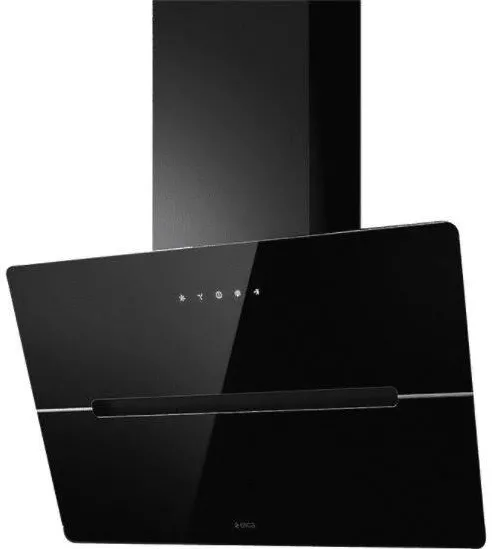ELICA Hota cu montate pe perete WISE BL/A/60, 60 cm, 65 dB, putere absorbtie 691 m3/h, LED, touch control, Negru