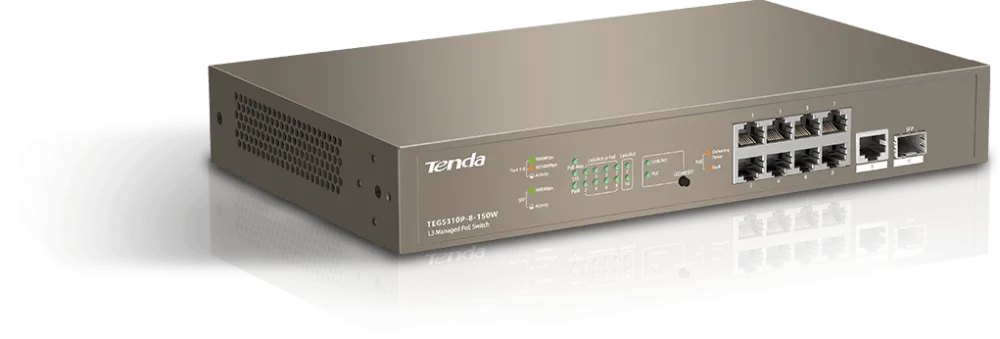 Switch Tenda Gigabit TEG5310P-8-150W