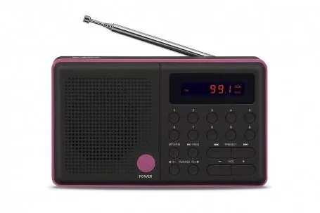 Eltra Radio Pliszka USB, FM black