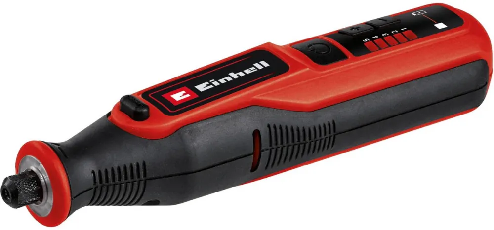 Einhell Cordless grinding and engraving tool TE-MT 7.2 Li, straight grinder (red/black, Li-Ion battery 1.5Ah)
