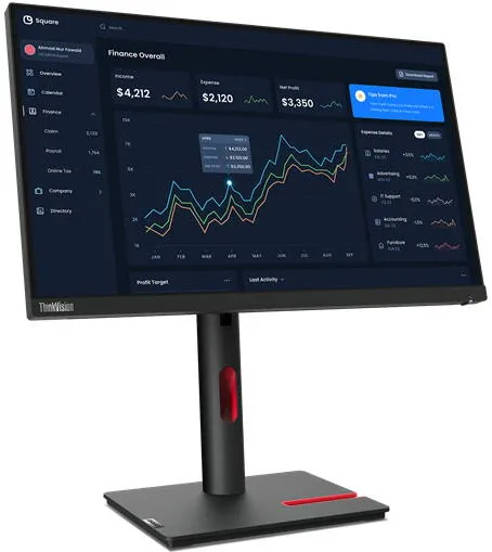 Monitor Lenovo ThinkVision T22i-30 (21,5") 1920x1080 VGA/HDMI/DP