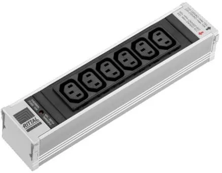 Rittal Prelungitor PSM 6x C13 L250mm Negru