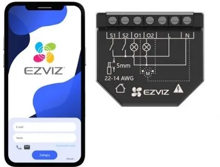 EZVIZ RELEU INTELIGENT T36W EZVIZ