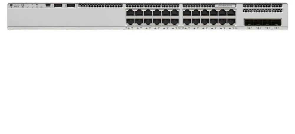 Switch Cisco C9200L-24P-4G-E, 24 porturi