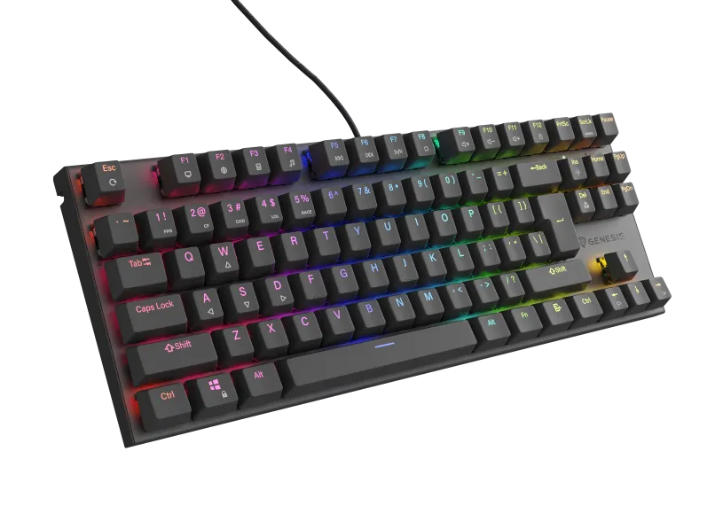 Tastatura Genesis THOR 303 TKL RGB Outemu Red Switch Mecanica