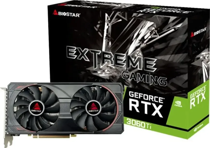 Placa Video Biostar GeForce RTX 3060 Ti 8GB
