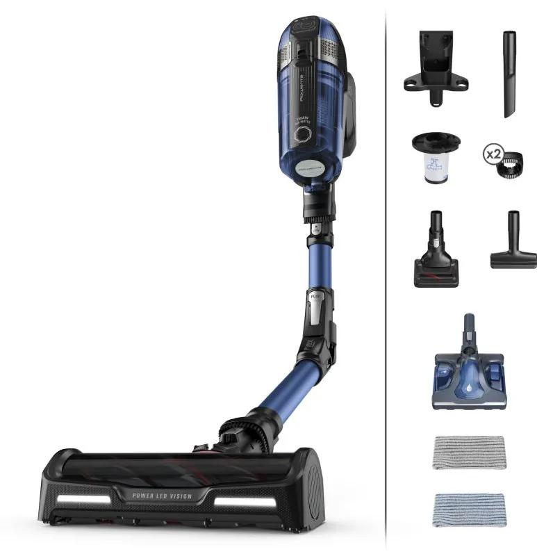 Aspirator ROWENTA X-Force Flex 12.60 Aqua RH98C0WO (blue/black)