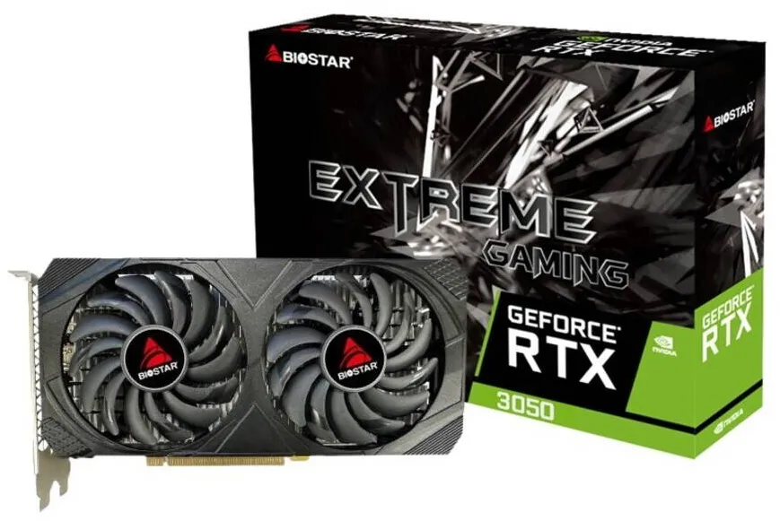 Placa Video Biostar GeForce RTX 3050 6GB