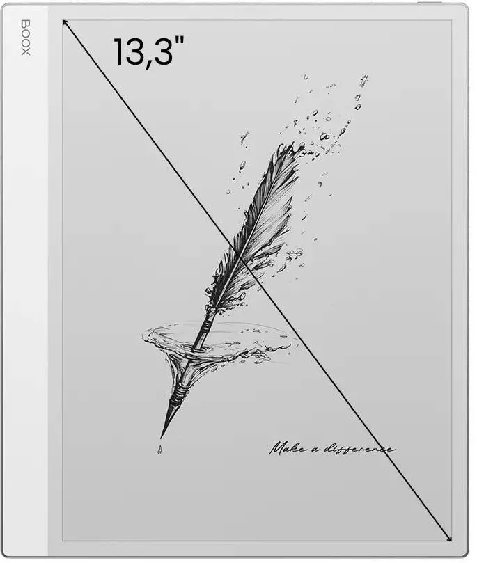 eBook Reader ONYX Boox Note Max 13.3’ E-Ink Carta 1300 128GB Wi-Fi Gray