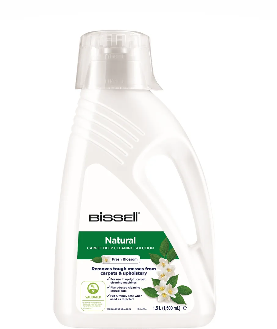 BISSELL Upright Carpet Cleaning Solution Natural Wash and Refresh, 1.5 L