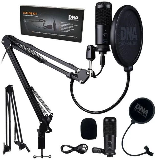 Microfon DNA PROFESSIONAL CM USB KIT - podcast kit