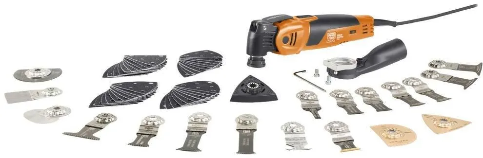 Fein Unelte multifunctionale Fein MULTIMASTER MM 700 MAX TOP, 450W, StarlockMax, QuickIN, set complet, 5m cablu