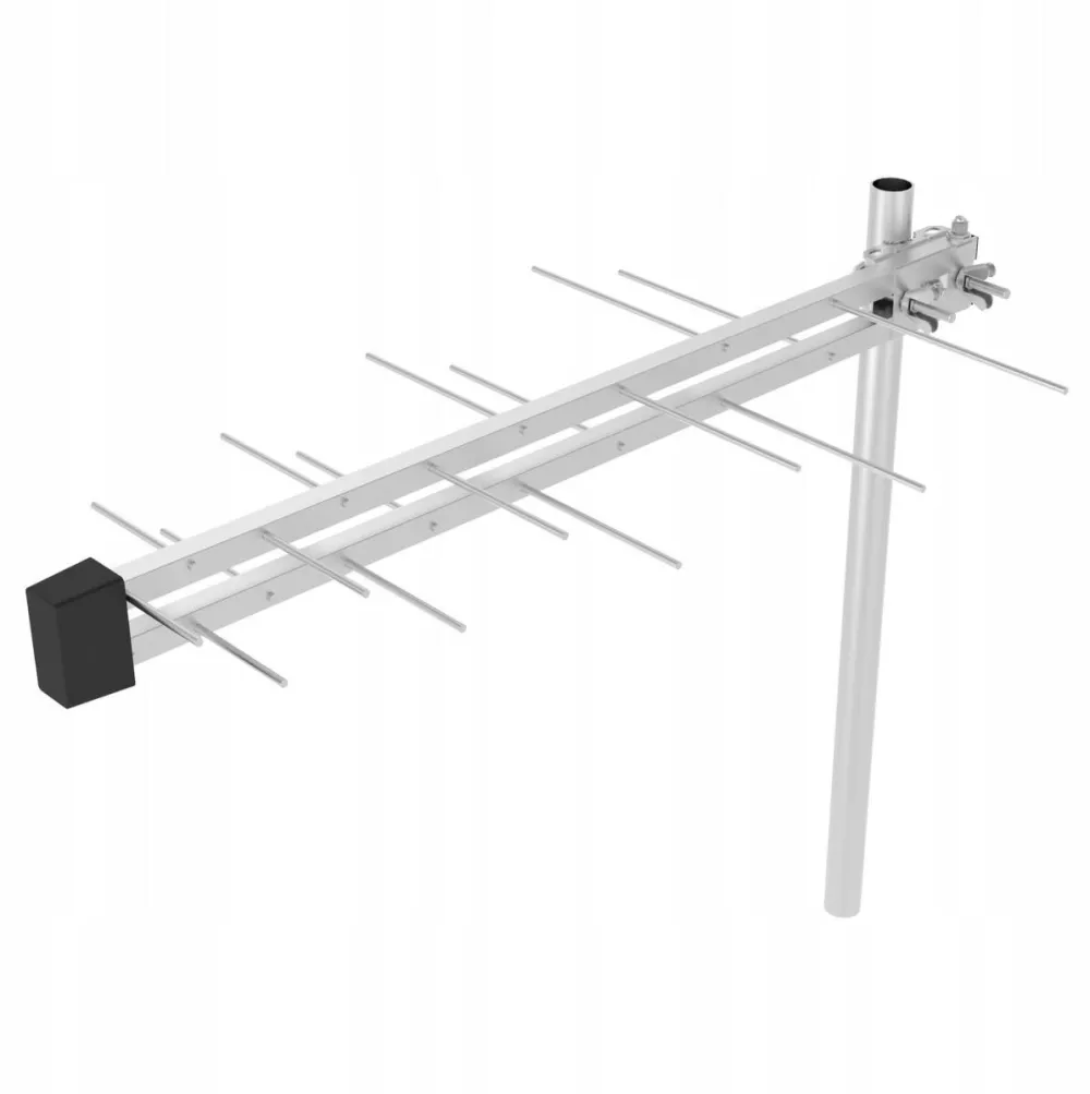 SENCOR Antena externa Sencor SDA 612 DVB-T2/T, 10dB, 75Ω, gri, 80km
