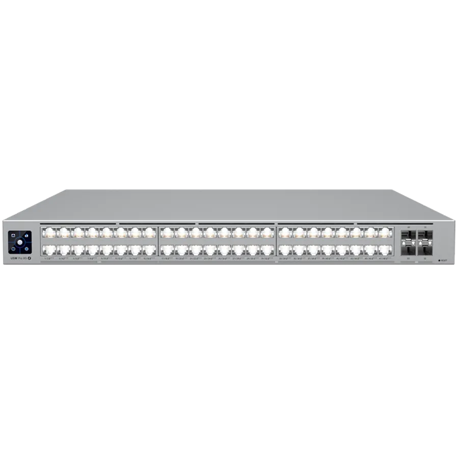 Switch UBIQUITI Switch Ubiquiti USW-PRO-XG-48-POE-EU, 16x2.5G RJ45, 32x10G RJ45, multicolor