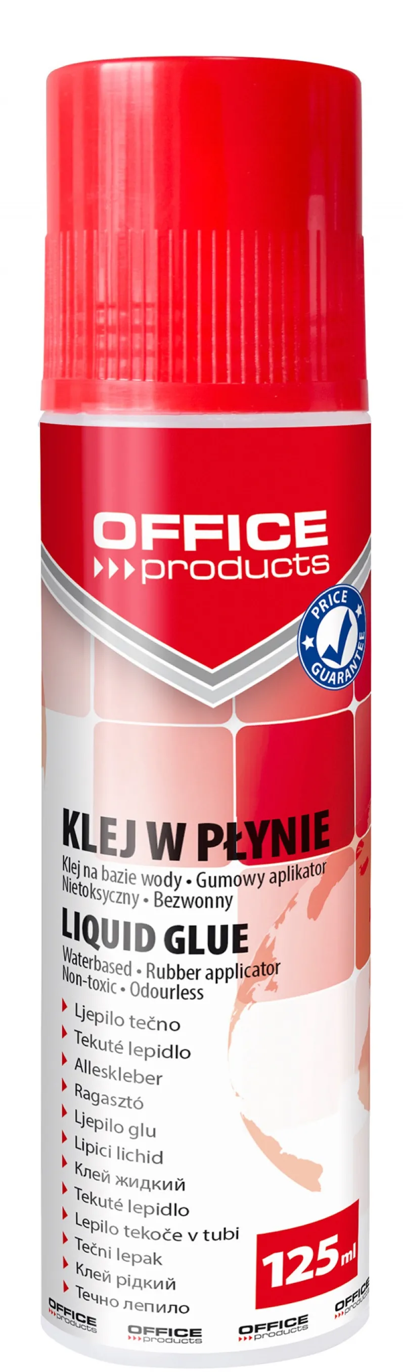 Office Products Lipici lichid 125ml, aplicator cu cauciuc, Office Products