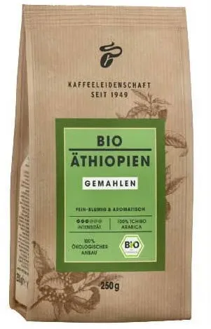Tchibo Cafea macinata, Tchibo Athiopien, bio, 250 g