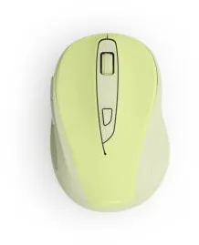 Mouse HAMA “WM-400” Wireless Mouse, Ergon., Optical, 6 Buttons, W/O Click Noise, green