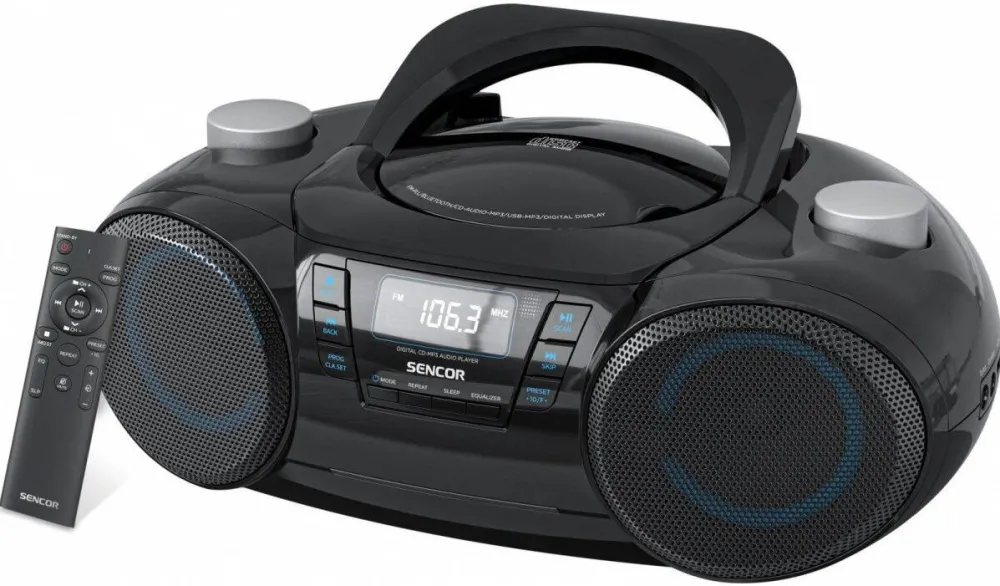 SENCOR Sistem audio Sencor Boombox SPT 4710, Bluetooth 5.3, radio FM, 16W
