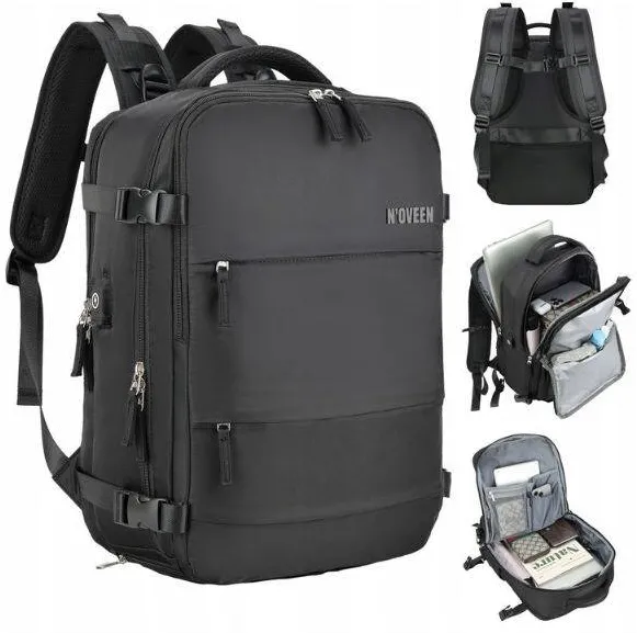 Rucsac N'OVEEN NOVEEN CTB400 Black Cabin Travel 40x20x25