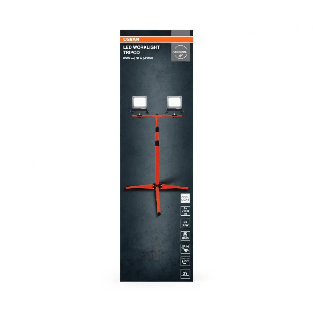 Osram LED WORKLIGHT 2X30W 840 TRIPOD OSRAM