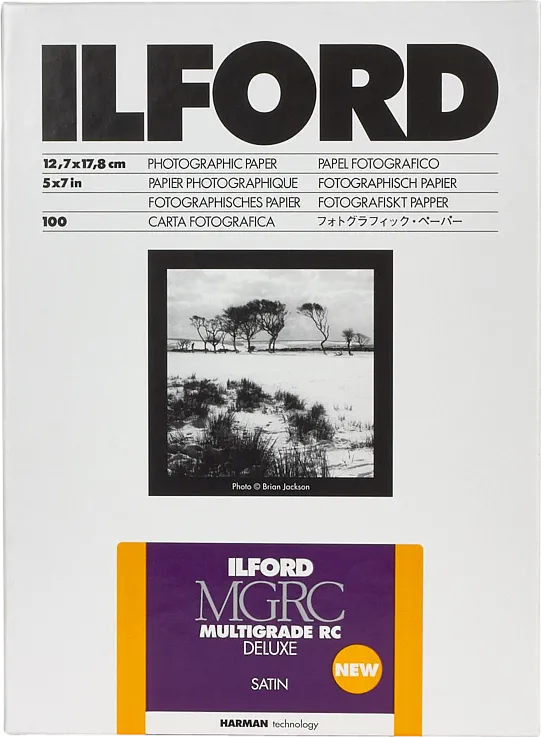 Hartie Foto ILFORD PHOTO Ilford Multigrade RC Deluxe Satin 30.5x40.6cm 50